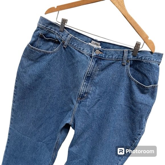 Vintage 90’s LL Bean Original Fit / Relaxed Jeans Size 20W - Picture 2 of 7